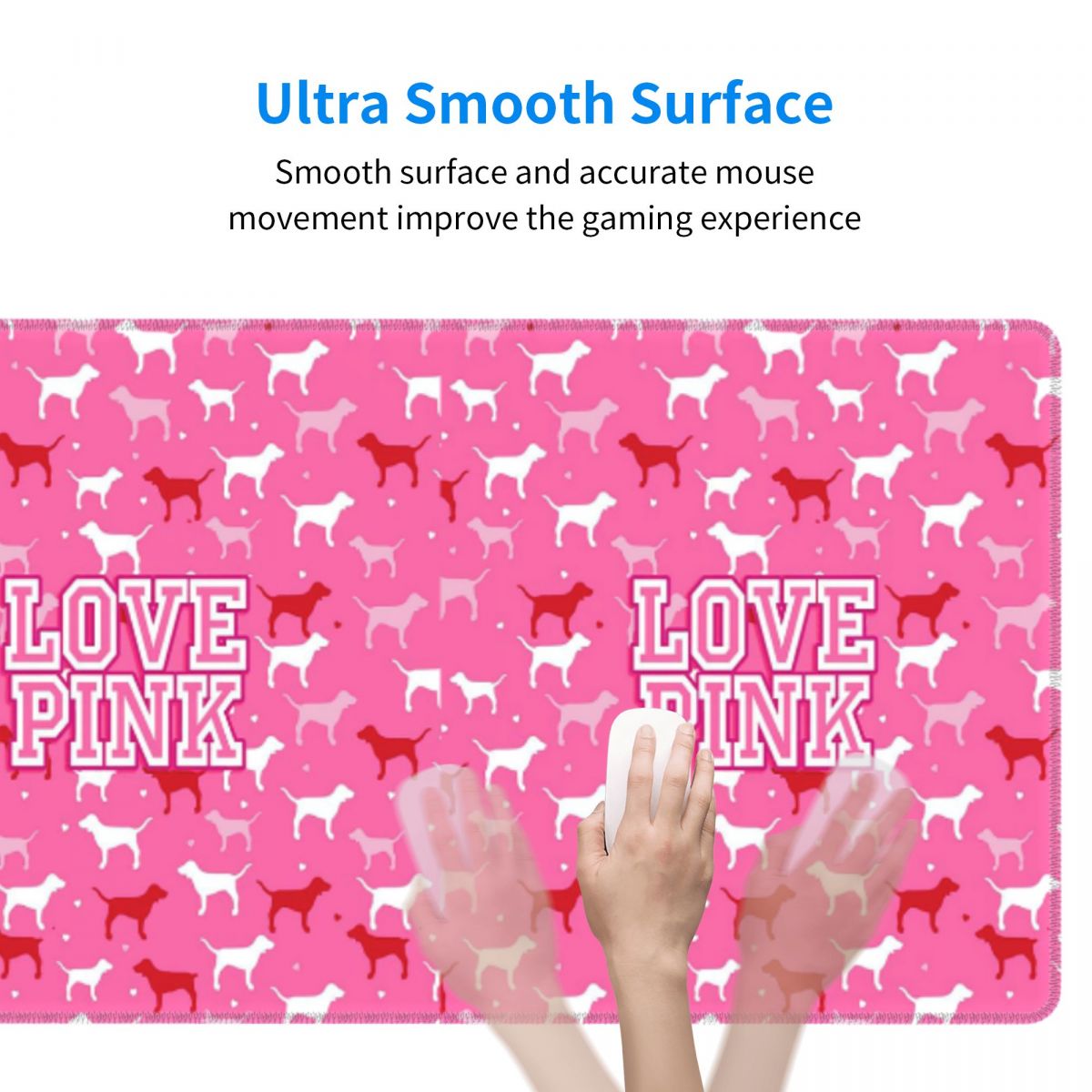 Love Pink Grote Muismat Comput - Pc Gaming Pink recensie en prijs
